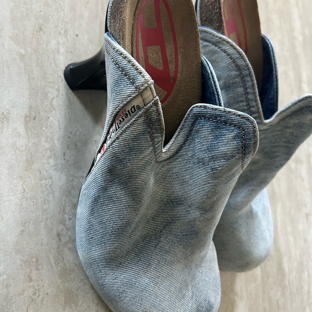 Stylish Denim Women's Heels